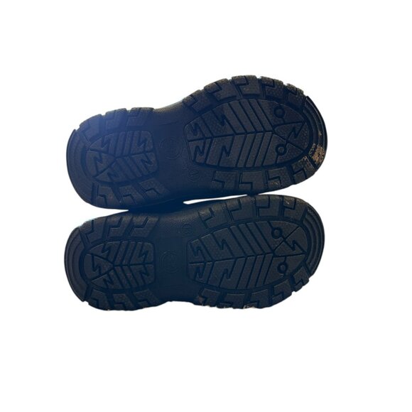 Girl's Pink and Black Snow Boots Size 13 - Picture 5 of 6